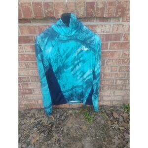 Habit Men's M Realtree Fishing Hoodie Solar-Factor UPF 40+ Sun Shirt Stretch